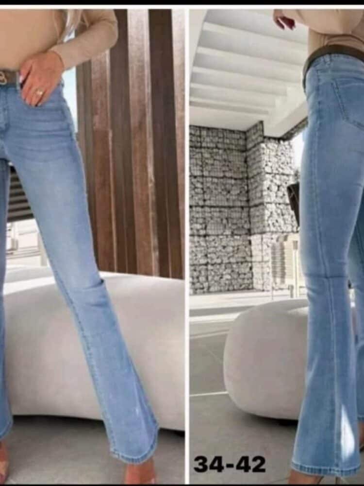 Bell-bottom jeans, Push up