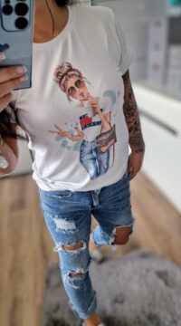 Tommy cotton T Shirt
