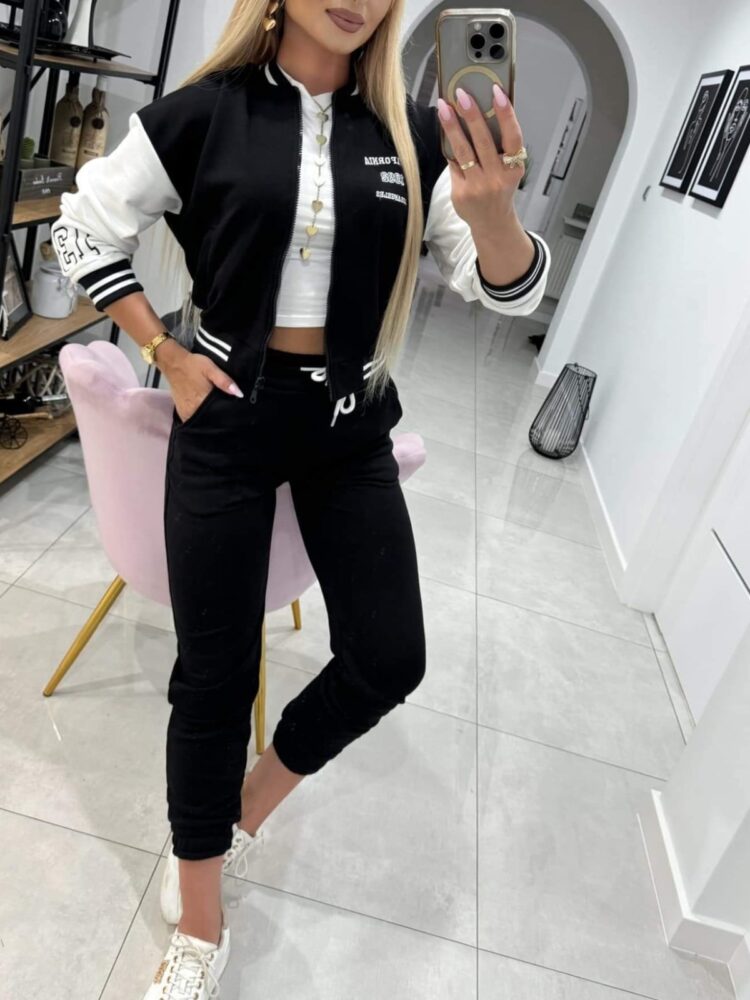 Bomber jacket and trousers set