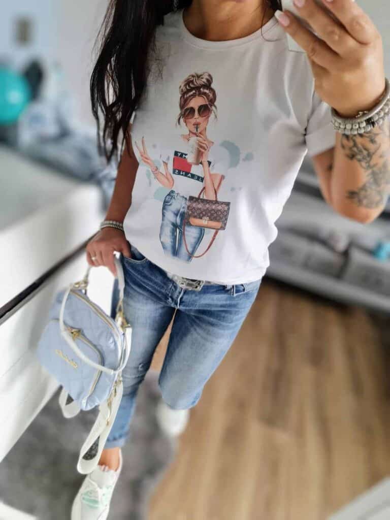 T Shirt Tommy bawełniany - obrazek 5