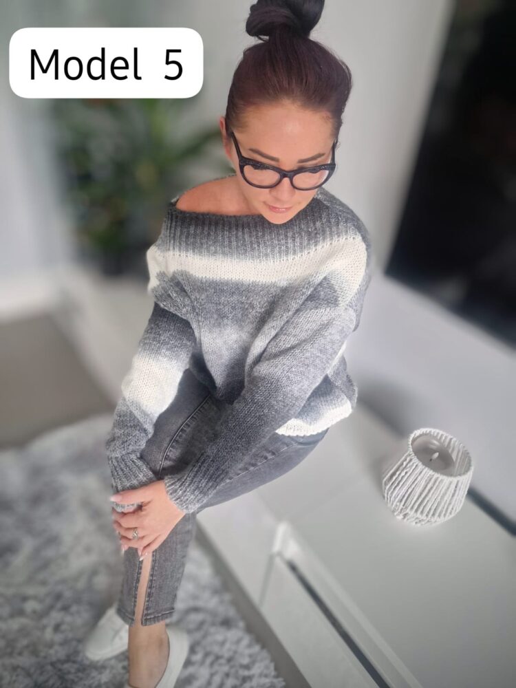 Ombre jumper from Minouu 7 colours