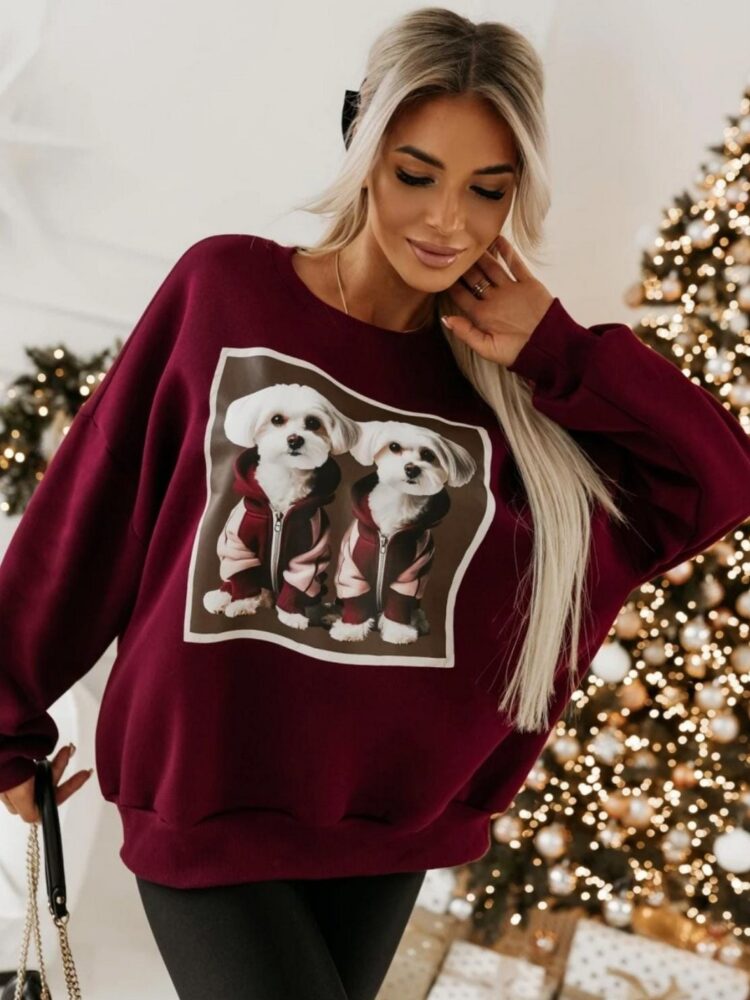 Insulated sweatshirt Sweet Maltese