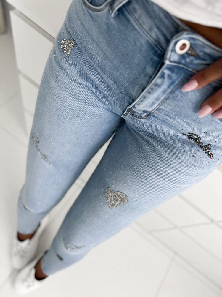 Push Up Jeans M. Sara Zirconia