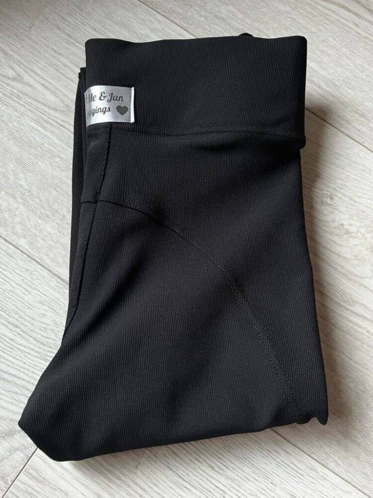 Leginsy bryczesy prążek ultra lycra - obrazek 4