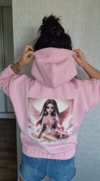 LaLu sweatshirt wings on the back new model