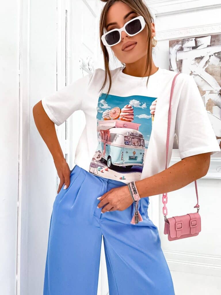 T shirt bawełniany nadruk Camper - obrazek 6