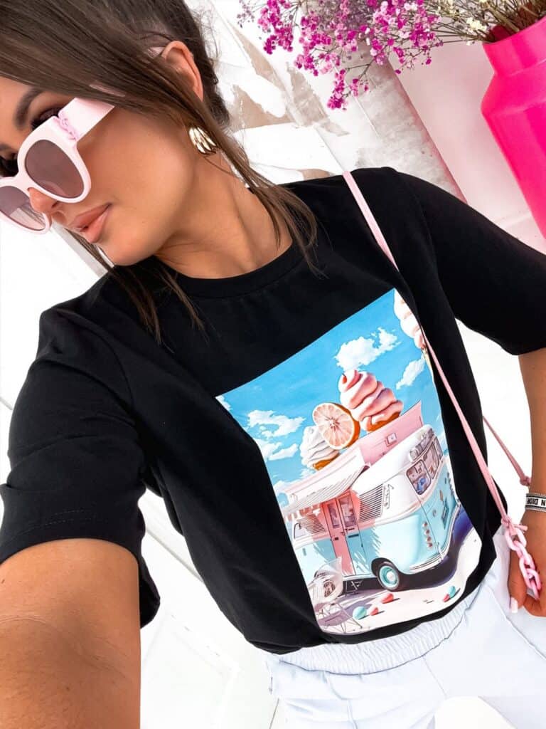 T shirt bawełniany nadruk Camper - obrazek 10