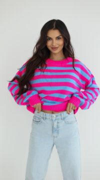 Spring striped jumper