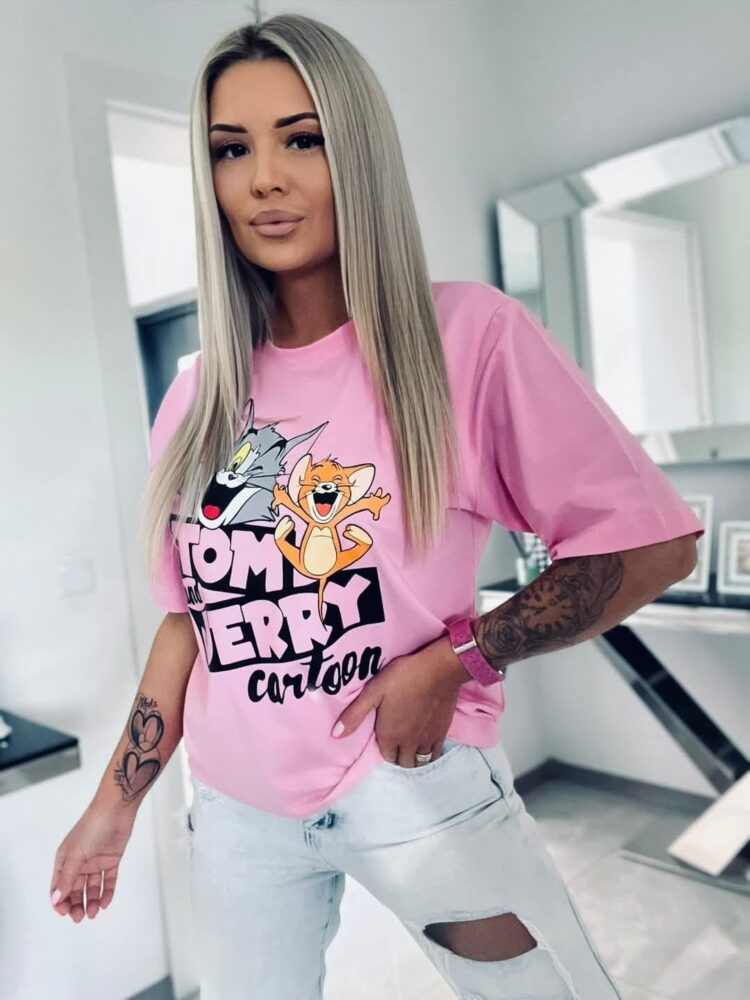 T shirt Cartoon Tom and Jerry