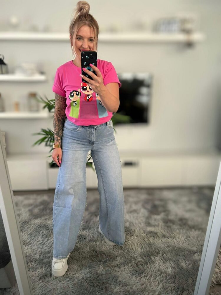 Model HIT jeans seamed