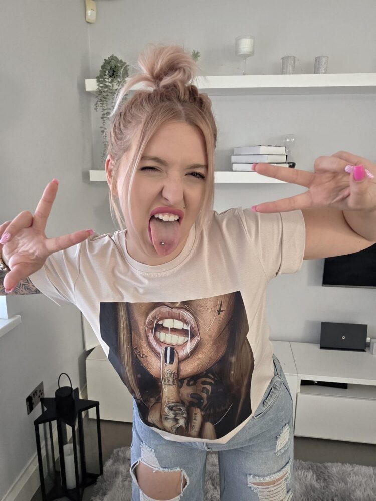 T Shirt niegrzeczna 