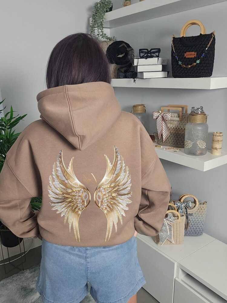 Bluza LaLu skrzydła na plecach - obrazek 2